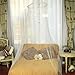 Netting Bed Canopy Round Mosquito Net (White)