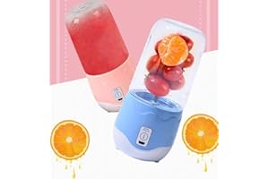 nsu mixer Mélangeur Portable, Coupe de jus de Smoothie, Mini Mixeur Personnel pour Smoothies Shakes - Six Lames en 3D, Puissant Presse-Fruits Portatif de Voyage à Domicile Rechargeable USB