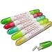 Teenxful 5 Pieces Nail Art Corrector Pen Polish Remover Varnish Pen Mistakes Pens