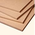 MDF Board - Pack of 4 MDF (60 cm x 60 cm) square (3 mm)