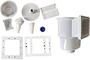 MagiDeal Above Ground Pool Skimmer Kit with Basket, PP, Easy Installation
