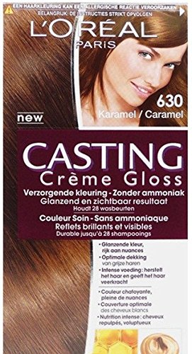 L 'Oréal Paris Casting Crème Gloss Caramel 630 Dark Gold Blonde Hair Tinting Agents