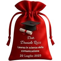 Portachiavi Creativo Con Scritta In Inglese Per Laurea, Regalo Originale Per Festa Di Laurea, Colore Argento - 3