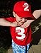 Fab4babystars Children's I Am 2 Tee Shirt, Royal Blue, Age 2-3 years