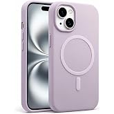 Coverzone İphone 13-14 ile Uyumlu Kadife İ&ccedil; Y&uuml;zeyli Premium Silikon Kılıf MagSafe ile Uyumlu Kablosuz Şarj Destekli Darbe Emi