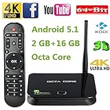 YUNTAB Z4 Smart TV Box Android 5.1 Octa Core Tv