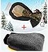 Produktbild KurzDE Auto Eiskratzer Handschuh Wasserdicht Schneeschaufel Fenster Schaufel Schnee Handschuh (Fist) + Autowaschhandschuh Reinigungshandschuhe