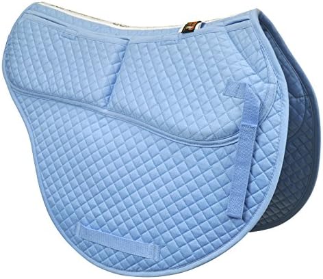 ECP Equine Comfort Products All Purpose Contoured Correction Saddle Pad with Adjustable Memory Foam