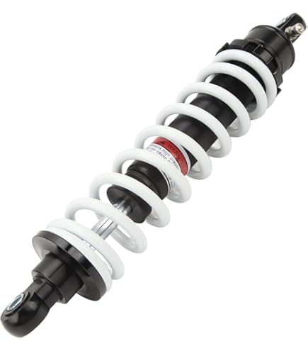Amortisseur adaptable cyclomoteur Peugeot 103 MVL Chromé (entraxe 285 mm