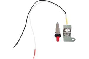 BLISSFULABODE 60092 Kit di accensione di ricambio per bruciatore a gas Weber Q300 Q3000, kit di accensione di ricambio per griglia a gas, accensione a pulsante per barbecue per camino a gas forno riscaldatore