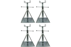 GENERICO Pack 4 Martinetes Gatos pequeños para mobil homes, caravanas y módulos