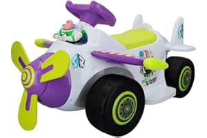 ColorBaby Disney Toy Story 4 Lauflernhilfe Flugzeug Batterie 6 V (46343)