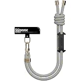 Rock Wrist Strap El Askısı ve Aparatı, T&uuml;m Cihazlarla Uyumlu, Gri