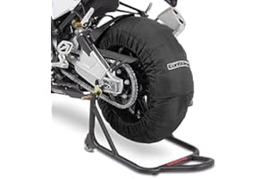 Motorrad Reifenwärmer ConStands schwarz Superbike 60-80 C Set