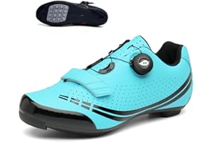 Hixingo Scarpe da Ciclismo Uomo Strada,Scarpe da Mountain Bike per Bici da Strada,Scarpe MTB Donna Road SPD Scarpe da Ciclismo da Bici Spin Compatibile Scarpe