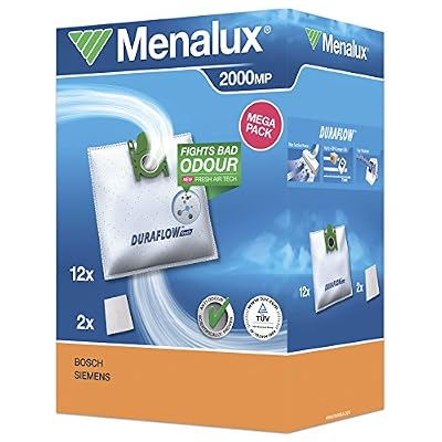 Menalux 2000 MP 12 sacs aspirateur avec 2 micro filtres
