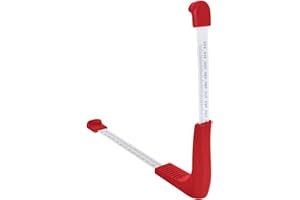 SAVOSWEET Teleskopierbar Schuhmessgerät, 110-320mm Schuhmesslineal zum Messen der Schuhgröße, Tragbar Schuhgrößen Fußmessgerät, Fuß- und Innenschuhmessgerät, Schuhgrößenmesser für Kinder Erwachsene Füße