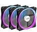 Produktbild upHere parent RGB Ventilator UK RGB x3' 140mm
