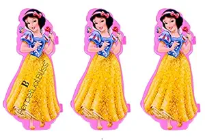 Perpetual Bliss (Pack of 3) Disney Princess Pencil Box with Stationary Kit / Return Gifts for Kids Birthday Party