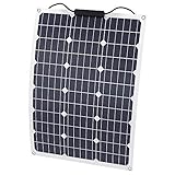 Mit hocheffizienten flexiblen monokristallinen Solarmodulen mit einer Sonnenumwandlungsrate von bis zu 22% erzielen Sie eine höhere Energieeffizienz, auch wenn das Panel nicht größer ist als ein herkömmliches Modell.