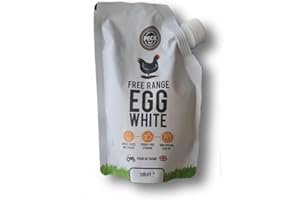 NATURAL PECK GOODNESS PECK UK Free Range Liquid Egg Whites, High Protein, Low Fat, Dairy Free