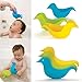 Produktbild Bazaar 3Pcs Kinder Baby Stacking Enten Bad Dusche Spielzeug Löffel Schwimmender Rinse Cup