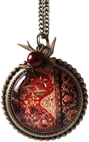 Madam Lili Oriental Rug II Bronze Necklace