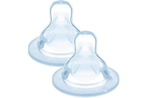 MAM Lot de 2 tétines en silicone SkinSoft, 6 mois