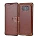 Produktbild Mulbess Samsung Galaxy S8 Hülle Kaffee Braun,Handyhülle Samsung Galaxy S8 Ledertasche Schutzhülle im Kartenfach [Lederhülle Tasche Case]