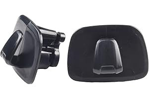 ZYWUOY 2 ganchos de suspensión de coche para asiento trasero para modelos Volvo para XC40, XC60 y XC90 (negro)
