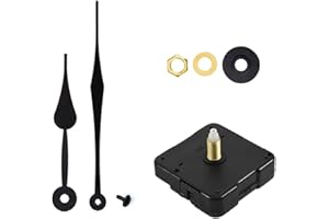 PSDNDEWW Reloj de repuesto para reloj de pared, mecanismo de movimiento, funciona con pilas para reloj de pared