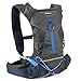 Produktbild Trinkrucksack, Evecase Sport Fahrradrucksack mit Trinkbeutel 2L für Radsport Cycling Running Marathon Hiking - Schwarz / Blau