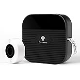 Phomemo Q31 Etikettendrucker, Mini Etikettiergerät Bluetooth, Beschriftungsgerät Selbstklebend 203 DPI für Zuhause, Büro,Ther