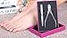 Chooling Nail Nipper for Thick and Ingrown Toenails - Heavy Duty Fingernail & Toenail Clippers - Surgical Grade Stainless Steel Nail Clippers for Hangnails (CL-014)