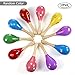Produktbild Diealles Maracas Rassel Holz, 10PCS Kinder Holz Maracas Rassel Shaker Musikalische, Couleur Aléatoire