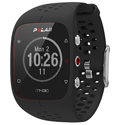 Polar M430, Orologio con GPS Unisex â€“ Adulto, Nero, M/L
