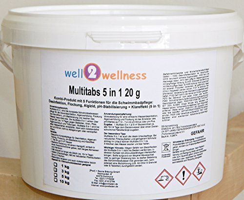 Chlor Mini Multitabs 5 in 1, 20g - 3,0 kg