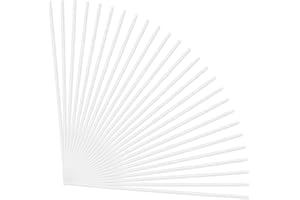 WEBEEDY 60 Pcs Transparent Boning for Sewing, Clear Plastic Corset Boning Strip for Wedding Dress Support Bridal Clothes Underwear DIY Sewing Craft Corset Bodice Costume Bustle Hats, 25cmx4mm