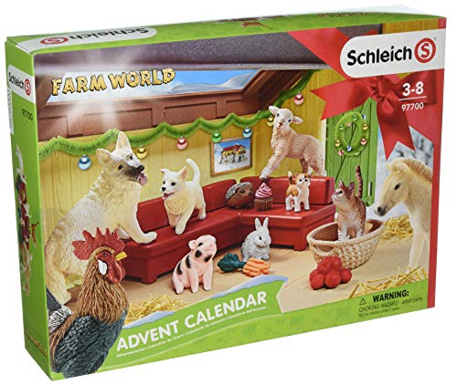 Schleich- 97700 Farm World 2018 Calendrier de l'Avent, Voir Photo
