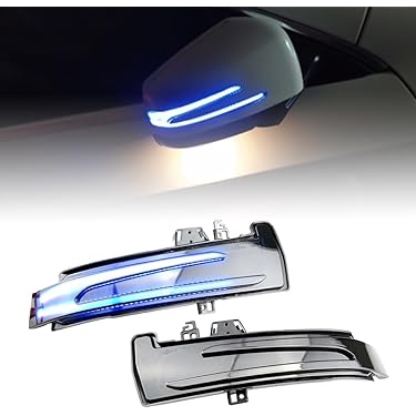 QKLsudua Luci LED Sequenziali Per Specchietti Laterali - Compatibili Con Seat Ateca Cupra 5D 2016-2021 E Tarraco 2018+ - Foto 9