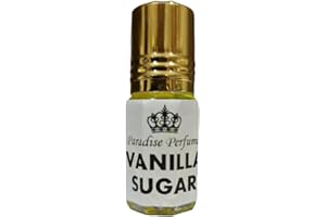 PARADISE PERFUMES & GEMS Vanilla Sugar | Gorgeous Smooth Creamy Roll On Fragrance Perfume Oil 3ml 6ml 12ml | Scent | Vegan & Cruelty-Free | Alcohol-Free | PPG (3ml)