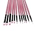 Abody Wood 32Pcs Makeup Brushes Kit Professional Cosmetic Make Up Set + Pouch Bag Case (32PCS, Pink)