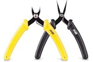 Piececool Puzzle 3D Juego de 2 Herramientas – Clipper – Alicates de Punta de Aguja para Bricolaje 3D Rompecabezas de Metal