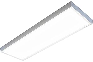LUXULA LED Deckenleuchte lang 120cm - 36W, 4000K Neutralweiß, 3600lm – LED Panel 120x30cm inkl. 230V Netzteil – Flache LED Deckenlampe für Wohnzimmer, Schlafzimmer, Küche, Büro - 120x30x6,4cm