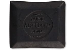 VIARCO ARTGRAF Viarco Art Graf - Gesso quadrato solubile in acqua, colore: Nero