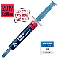 ARCTIC&nbsp;MX-4 Edition 2019 (4 Gramm) - Hochleistungs-W&auml;rmeleitpaste f&uuml;r alle CPU K&uuml;hler - Hohe W&auml;rmeleitf&auml;higkeit mit niedrigem&nbsp;thermischen&nbsp;Widerstand