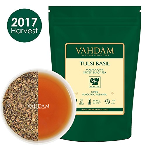 Download Bio Tulsi Masala Chai Teeblätter,Heiliger Basilikum Gewürztee,eine köstliche Detox Mischung aus grünem Tee mit frischen Basilikum Blätter & Gartenfrischen Gewürzen,STARKE ANTIOXIDANTIEN,Tulsi Tee 100g Download Bio Tulsi Masala Chai Teeblätter,Heiliger Basilikum Gewürztee,eine köstliche Detox Mischung aus grünem Tee mit frischen Basilikum Blätter & Gartenfrischen Gewürzen,STARKE ANTIOXIDANTIEN,Tulsi Tee 100g