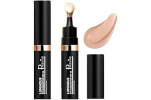 HOPHAT Luminous Eye Corrector SPF 45 – Corrector y Iluminador Hidratante para Ojeras, Manchas y Manchas Brillantes, Acabado Radiante Maquillaje de Ojos Ligero (# 03)