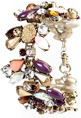Ladies Leafy Bracelet Embellished Spring Summer Fashion Charm Bracelet