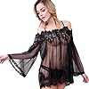 Amlaiworld-Pigiami-da-DonnaLace-Intimo-babydoll-abiti-da-notte-pizzo-G-String